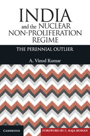 Couverture de l’ouvrage India and the Nuclear Non-Proliferation Regime