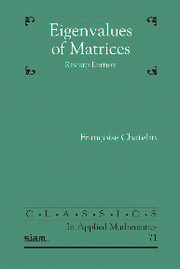 Cover of the book Eigenvalues of Matrices