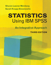Cover of the book Statistics Using IBM SPSS