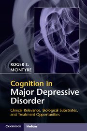 Couverture de l’ouvrage Cognitive Impairment in Major Depressive Disorder