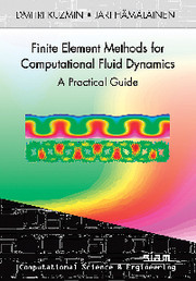 Couverture de l’ouvrage Finite Element Methods for Computational Fluid Dynamics