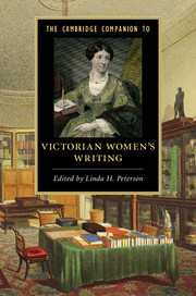 Couverture de l’ouvrage The Cambridge Companion to Victorian Women's Writing
