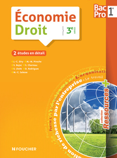 Cover of the book Économie-Droit 1re BAC PRO