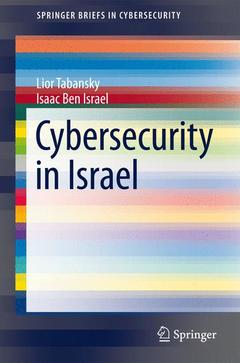 Couverture de l’ouvrage Cybersecurity in Israel