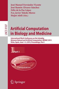 Couverture de l’ouvrage Artificial Computation in Biology and Medicine