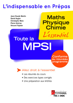 Cover of the book Toute la MPSI