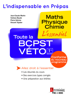 Cover of the book Toute la BCPST-VÉTO 1re année