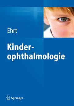 Couverture de l’ouvrage Kinderophthalmologie