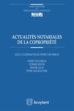 Couverture de l’ouvrage Actualités notariales de la copropriété