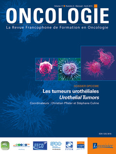 Couverture de l’ouvrage Oncologie Vol. 17 N° 4 - Avril 2015