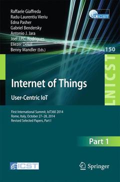 Cover of the book Internet of Things. User-Centric IoT
