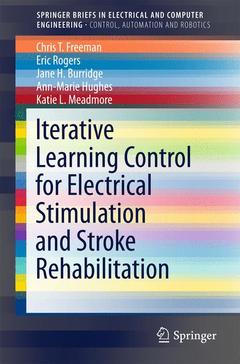 Couverture de l’ouvrage Iterative Learning Control for Electrical Stimulation and Stroke Rehabilitation