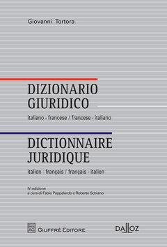 Couverture de l’ouvrage Dictionnaire juridique Italien-Français Français-Italien. 4e éd. - Coédition Dalloz-Giuffré