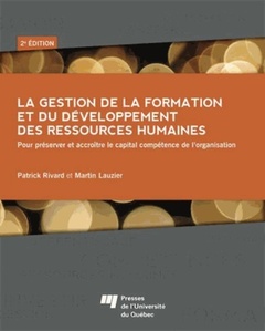 Cover of the book GESTION DE LA FORMATION ET DU DEVELOPPEMENT DES RESSOURCES H