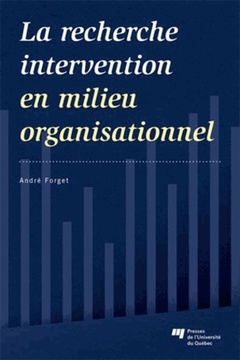 Cover of the book RECHERCHE INTERVENTION EN MILIEU ORGANISATIONNEL