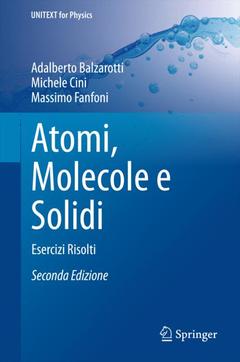 Couverture de l’ouvrage Atomi, Molecole e Solidi