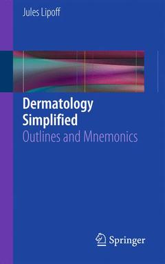 Couverture de l’ouvrage Dermatology Simplified