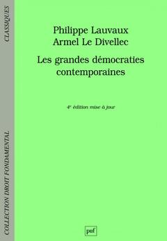 Cover of the book Les grandes démocraties contemporaines