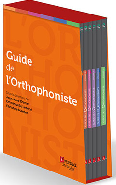 Couverture de l’ouvrage Guide de l'orthophoniste (coffret  de 6 volumes)