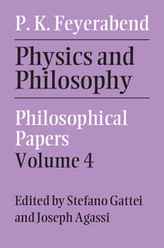 Couverture de l’ouvrage Physics and Philosophy: Volume 4