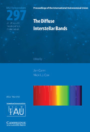 Couverture de l’ouvrage The Diffuse Interstellar Bands (IAU S297)