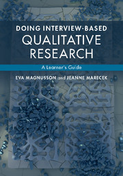 Couverture de l’ouvrage Doing Interview-based Qualitative Research