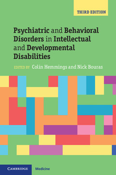 Couverture de l’ouvrage Psychiatric and Behavioral Disorders in Intellectual and Developmental Disabilities