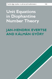 Couverture de l’ouvrage Unit Equations in Diophantine Number Theory