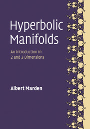 Couverture de l’ouvrage Hyperbolic Manifolds