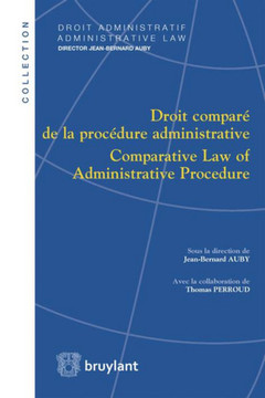 Cover of the book Droit comparé de la procédure administrative - Comparative Law of Administrative Procedure
