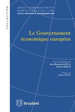 Couverture de l’ouvrage Le Gouvernement économique européen