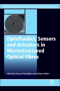 Couverture de l’ouvrage Optofluidics, Sensors and Actuators in Microstructured Optical Fibers