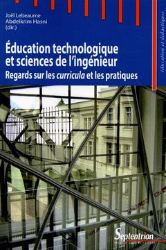 Couverture de l’ouvrage Éducation technologique et sciences de l''ingénieur