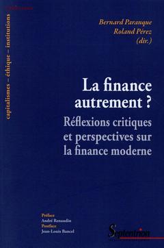 Cover of the book La finance autrement ?