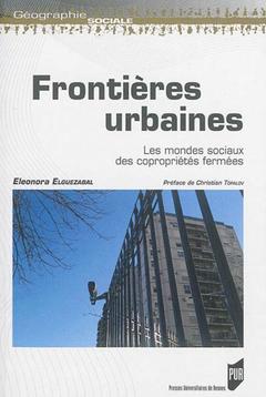 Cover of the book FRONTIERES URBAINES