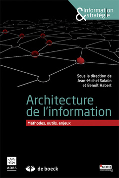 Couverture de l’ouvrage Architecture de l'information