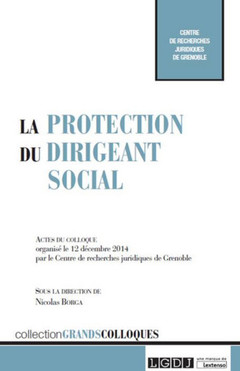 Cover of the book la protection du dirigeant social