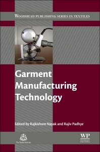 Couverture de l’ouvrage Garment Manufacturing Technology