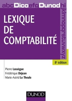 Couverture de l’ouvrage Lexique de comptabilité - 8e édition