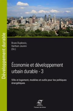 Cover of the book Économie et développement urbain durable - 3
