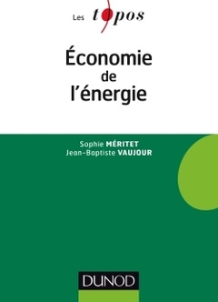Couverture de l’ouvrage Economie de l'énergie