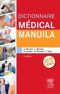Couverture de l’ouvrage Dictionnaire médical Manuila
