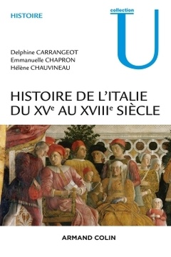 Couverture de l’ouvrage Histoire de l'Italie du XVe au XVIIIe siècle