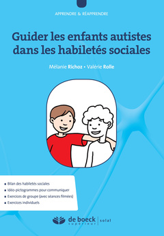 Couverture de l’ouvrage Guider l'enfant autiste dans les habiletés sociales