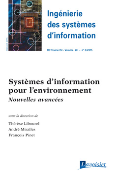Couverture de l’ouvrage Ingénierie des systèmes d'information RSTI série ISI Volume 20 N° 3/Mai-Juin 2015