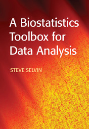 Couverture de l’ouvrage A Biostatistics Toolbox for Data Analysis