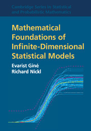 Cover of the book Mathematical Foundations of Infinite-Dimensional Statistical Models