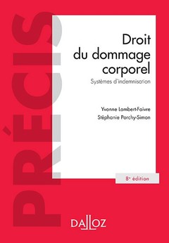 Cover of the book Droit du dommage corporel