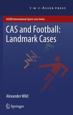 Couverture de l’ouvrage CAS and Football: Landmark Cases