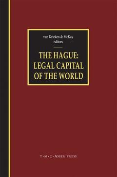 Couverture de l’ouvrage The Hague - Legal Capital of the World